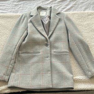 Plaid blazer